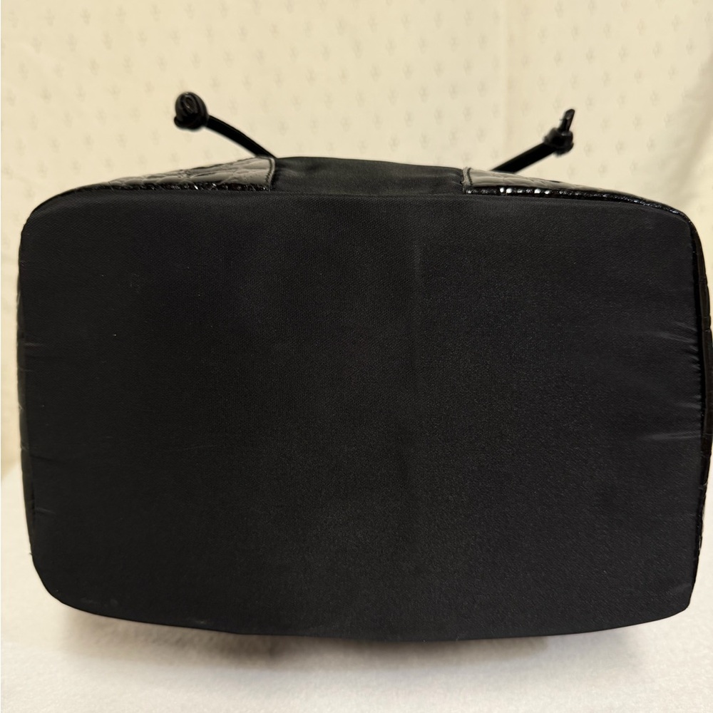 Authentic Prada Black Nylon Drawstring Bucket Han… - image 5